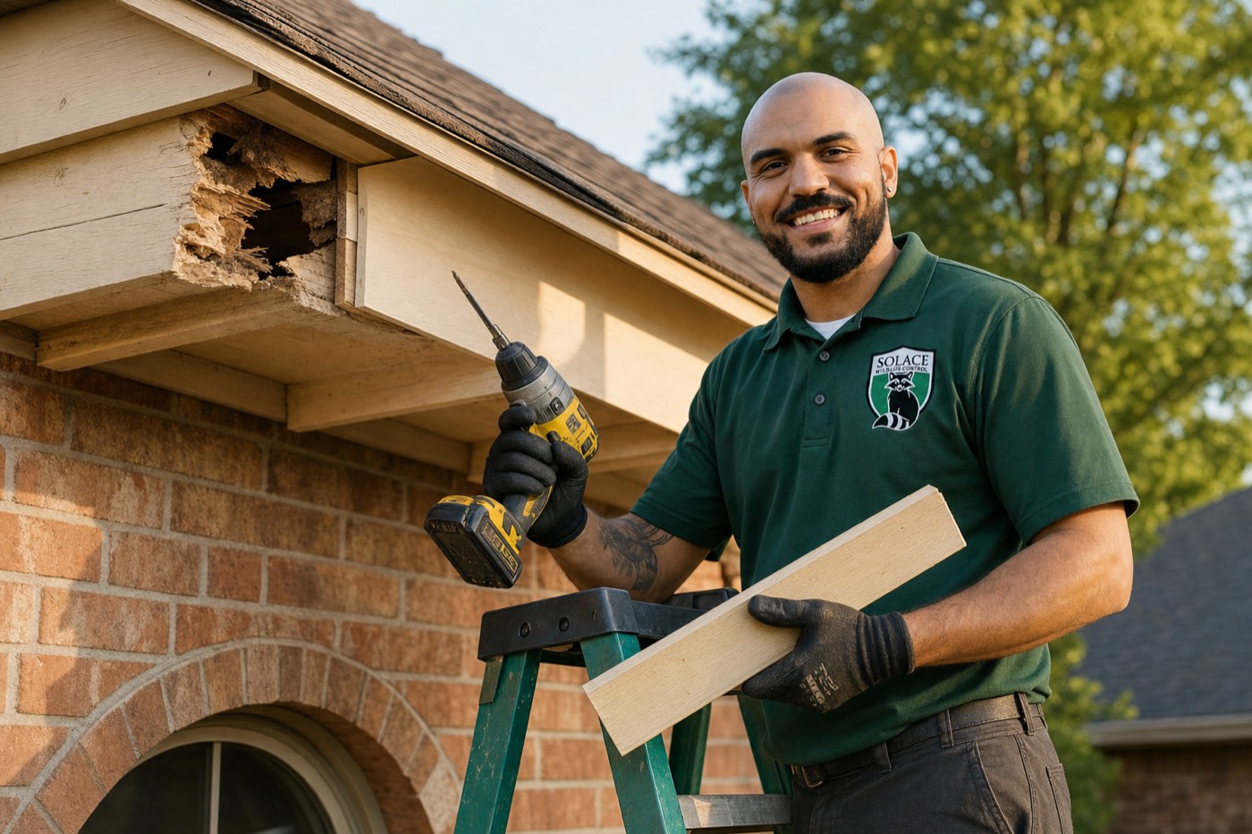 Animal damage repair